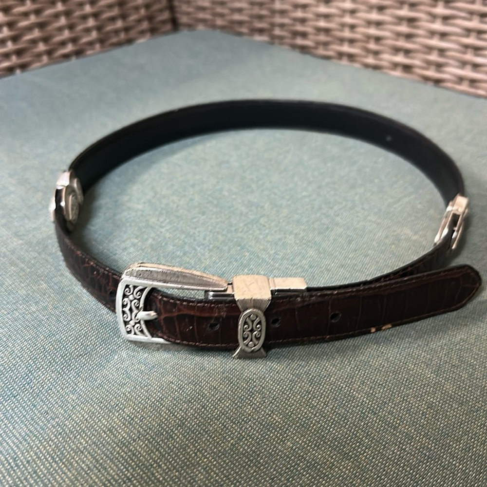 Brighton Leather Reversible Belt